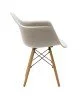Πολυθρόνα Julita PP γκρι-φυσικό πόδι Υλικό: PP 2850g/m³ - BEECH WOOD 127-000124 Πολυθρόνα Julita PP γκρι-φυσικό πόδι Υλικό: PP 2850g/m³ - BEECH WOOD 127-000124