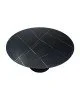 Τραπέζι Balou I MDF μαύρο μαρμάρου Φ120x75εκ Υλικό: MDF - METAL 127-000166 Τραπέζι Balou I MDF μαύρο μαρμάρου Φ120x75εκ Υλικό: MDF - METAL 127-000166