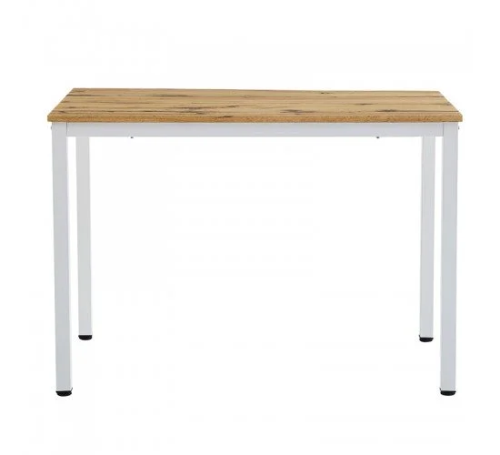 Τραπέζι Witte MDF/Metal σε sonoma απόχρωση με μαύρο πόδι 110x70x76εκ Υλικό: MDF - METAL 127-000179 Τραπέζι Witte MDF/Metal σε sonoma απόχρωση με μαύρο πόδι 110x70x76εκ Υλικό: MDF - METAL 127-000179