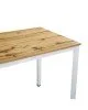 Τραπέζι Witte MDF/Metal σε sonoma απόχρωση με μαύρο πόδι 110x70x76εκ Υλικό: MDF - METAL 127-000179 Τραπέζι Witte MDF/Metal σε sonoma απόχρωση με μαύρο πόδι 110x70x76εκ Υλικό: MDF - METAL 127-000179