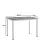 Τραπέζι Witte MDF/Metal σε sonoma απόχρωση με μαύρο πόδι 110x70x76εκ Υλικό: MDF - METAL 127-000179 Τραπέζι Witte MDF/Metal σε sonoma απόχρωση με μαύρο πόδι 110x70x76εκ Υλικό: MDF - METAL 127-000179