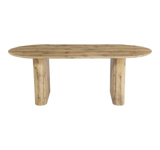 Τραπέζι Nembou mdf σε oak απόχρωση 210x100x76εκ Υλικό: MDF 127-000200