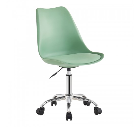 Καρέκλα γραφείου Gaston II μέντα pp-pu 48x57x77-90εκ Υλικό: PP - PU - METAL 127-000202