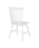 Καρέκλα Melia rubberwood σε λευκή απόχρωση 45x51x87εκ Υλικό: RUBBERWOOD 128-000040