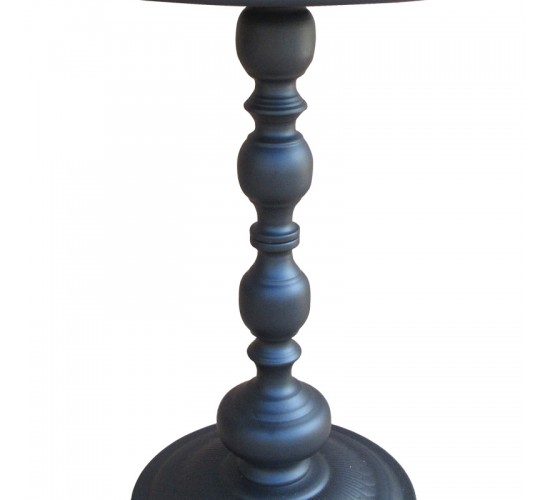 Βοηθητικό τραπέζι Anesor μέταλλο σε μαύρη απόχρωση Φ40x52εκ Υλικό: METAL 128-000059