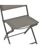 Καρέκλα Jeve πτυσσόμενη μέταλλο-textilene σε ανθρακί απόχρωση 46x51x81εκ Υλικό: STEEL FRAME - TEXTILENE - TUBE 30X15X0.8MM - 19X13X0.8MM 130-000202