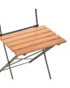 Τραπεζαρία Pometia σετ 3τεμ ξύλο-μέταλλο Υλικό: METAL - WOOD 137-000012 Τραπεζαρία Pometia σετ 3τεμ ξύλο-μέταλλο Υλικό: METAL - WOOD 137-000012