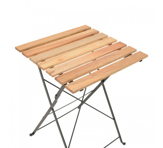 Τραπεζαρία Pometia σετ 3τεμ ξύλο-μέταλλο Υλικό: METAL - WOOD 137-000012 Τραπεζαρία Pometia σετ 3τεμ ξύλο-μέταλλο Υλικό: METAL - WOOD 137-000012