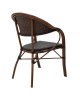 Πολυθρόνα κήπου Paula μέταλλο-rattan καφέ Υλικό: METAL-PE RATTAN 140-000029 Πολυθρόνα κήπου Paula μέταλλο-rattan καφέ Υλικό: METAL-PE RATTAN 140-000029