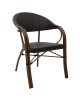 Πολυθρόνα κήπου Paula μέταλλο-rattan καφέ Υλικό: METAL-PE RATTAN 140-000029 Πολυθρόνα κήπου Paula μέταλλο-rattan καφέ Υλικό: METAL-PE RATTAN 140-000029