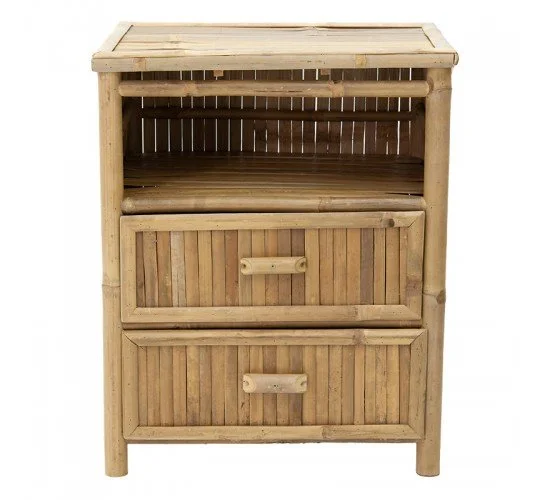 Κομοδίνο Ofra bamboo φυσικό 56x46x69εκ Υλικό: BAMBOO 141-000021 Κομοδίνο Ofra bamboo φυσικό 56x46x69εκ Υλικό: BAMBOO 141-000021