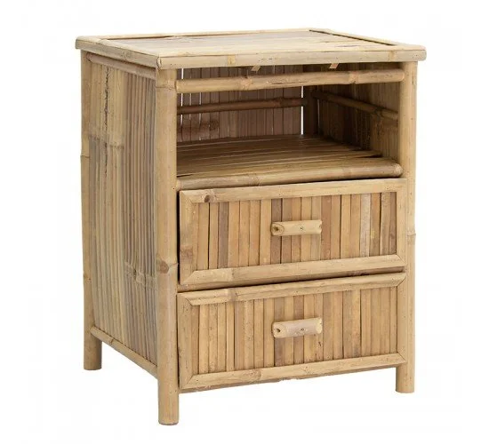 Κομοδίνο Ofra bamboo φυσικό 56x46x69εκ Υλικό: BAMBOO 141-000021 Κομοδίνο Ofra bamboo φυσικό 56x46x69εκ Υλικό: BAMBOO 141-000021