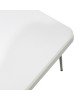Τραπέζι catering Rodeo πτυσσόμενο-βαλίτσα λευκό 122x60x74εκ Υλικό: HDPE SURFACE - METALLIC LEGS 142-000004