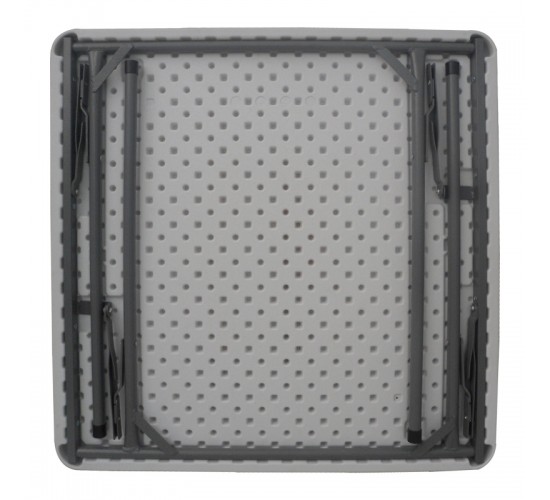 Τραπέζι catering Comfort πτυσσόμενο σε λευκή απόχρωση 80x80x74εκ Υλικό: HDPE SURFACE - METALLIC LEGS 142-000021 Τραπέζι catering Comfort πτυσσόμενο σε λευκή απόχρωση 80x80x74εκ Υλικό: HDPE SURFACE - METALLIC LEGS 142-000021