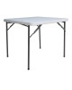 Τραπέζι catering Comfort πτυσσόμενο σε λευκή απόχρωση 80x80x74εκ Υλικό: HDPE SURFACE - METALLIC LEGS 142-000021 Τραπέζι catering Comfort πτυσσόμενο σε λευκή απόχρωση 80x80x74εκ Υλικό: HDPE SURFACE - METALLIC LEGS 142-000021