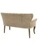 Καναπές Samara 2θέσιος ύφασμα μπεζ antique 130x64x78εκ Υλικό: WOOD - FABRIC 146-000007 Καναπές Samara 2θέσιος ύφασμα μπεζ antique 130x64x78εκ Υλικό: WOOD - FABRIC 146-000007