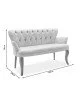 Καναπές Samara 2θέσιος ύφασμα μπεζ antique 130x64x78εκ Υλικό: WOOD - FABRIC 146-000007 Καναπές Samara 2θέσιος ύφασμα μπεζ antique 130x64x78εκ Υλικό: WOOD - FABRIC 146-000007