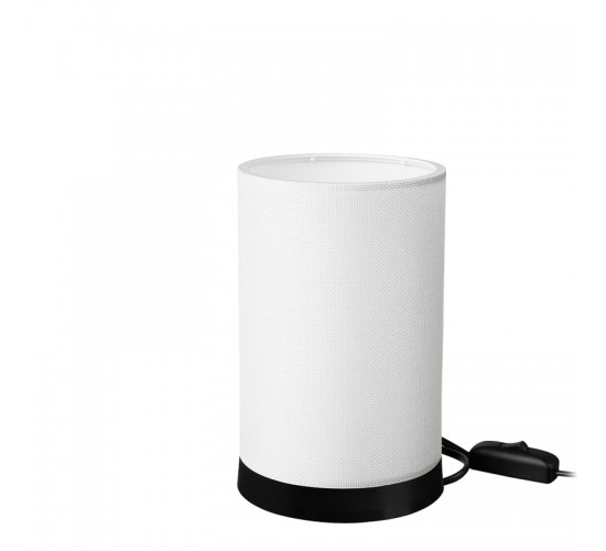 Επιτραπέζιο φωτιστικό Fana pvc σε κρεμ απόχρωση Φ14x21εκ Υλικό: PVC 147-000178