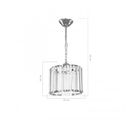 Φωτιστικό οροφής μονόφωτο Lavina Ε27 σε χρυσή απόχρωση Φ20x20εκ Υλικό: METAL - GLASS 147-000207