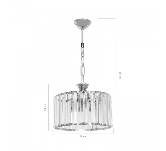 Φωτιστικό οροφής μονόφωτο Lavina Ι Ε27 σε χρυσή απόχρωση Φ27x21εκ Υλικό: METAL - GLASS 147-000208