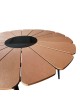 Τραπέζι Pinap μαύρο αλουμίνιο και plywood σε φυσική απόχρωση Φ110x74εκ Υλικό: ALUMINIUM - PLYWOOD - GLASS 152-000089 Τραπέζι Pinap μαύρο αλουμίνιο και plywood σε φυσική απόχρωση Φ110x74εκ Υλικό: ALUMINIUM - PLYWOOD - GLASS 152-000089