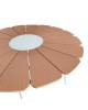 Τραπέζι Pinap λευκό αλουμίνιο και plywood σε φυσική απόχρωση Φ110x74εκ Υλικό: ALUMINIUM - PLYWOOD - GLASS 152-000090 Τραπέζι Pinap λευκό αλουμίνιο και plywood σε φυσική απόχρωση Φ110x74εκ Υλικό: ALUMINIUM - PLYWOOD - GLASS 152-000090