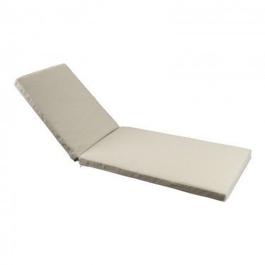 Μαξιλάρι Vertian textilene σε μπεζ απόχρωση 58x194x7εκ Υλικό: TEXTILENE 152-000093