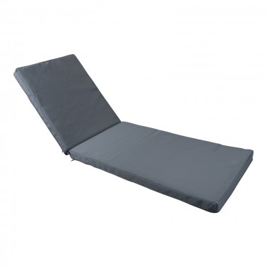 Μαξιλάρι Vertian textilene σε ανθρακί απόχρωση 58x194x7εκ Υλικό: TEXTILENE 152-000094
