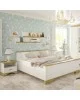 Κομοδίνο Jaden pakoworld golden oak-λευκό antique 49x41x47εκ Κομοδίνο Jaden pakoworld golden oak-λευκό antique 49x41x47εκ