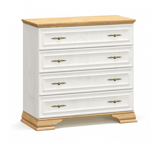 Συρταριέρα Jaden 4ων συρταριών golden oak-λευκό antique 93,5x39x88,5εκ Υλικό: CLIPBOARD WITH MELAMINE COATING 173-000028 Συρταριέρα Jaden 4ων συρταριών golden oak-λευκό antique 93,5x39x88,5εκ Υλικό: CLIPBOARD WITH MELAMINE COATING 173-000028