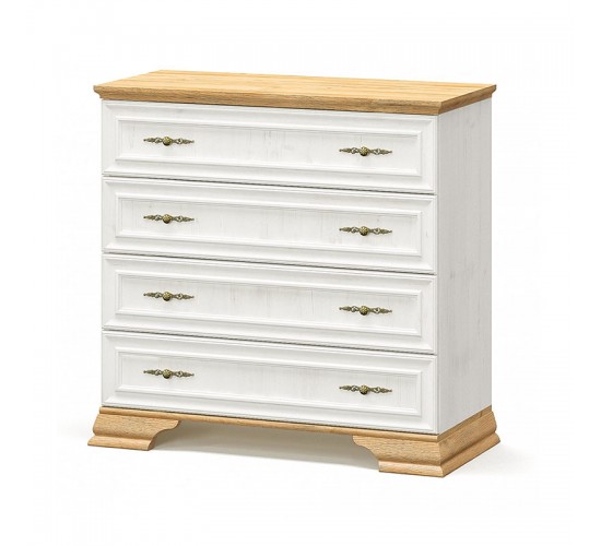 Σετ Κρεβατοκάμαρας Jaden με Κρεβάτι 160x200εκ Σετ 4τεμ Υλικό: CLIPBOARD WITH MELAMINE COATING 173-000056