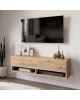 Έπιπλο τηλεόρασης επιτοίχιο Roscoe oak 100x31,5x29,5εκ Υλικό: CLIPBOARD WITH MELAMINE COATING 18mm - MDF 176-000007 Έπιπλο τηλεόρασης επιτοίχιο Roscoe oak 100x31,5x29,5εκ Υλικό: CLIPBOARD WITH MELAMINE COATING 18mm - MDF 176-000007