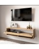 Έπιπλο τηλεόρασης επιτοίχιο Roscoe oak 100x31,5x29,5εκ Υλικό: CLIPBOARD WITH MELAMINE COATING 18mm - MDF 176-000007 Έπιπλο τηλεόρασης επιτοίχιο Roscoe oak 100x31,5x29,5εκ Υλικό: CLIPBOARD WITH MELAMINE COATING 18mm - MDF 176-000007