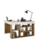 Γραφείο γωνιακό Rosaline λευκό-oak 120x129x72εκ Υλικό: CLIPBOARD WITH MELAMINE COATING 18mm 176-000010 Γραφείο γωνιακό Rosaline λευκό-oak 120x129x72εκ Υλικό: CLIPBOARD WITH MELAMINE COATING 18mm 176-000010