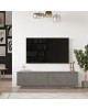 Έπιπλο τηλεόρασης Zoeva γκρι cemento 140x35,5x38εκ Υλικό: CLIPBOARD WITH MELAMINE COATING 18mm - MDF 176-000013 Έπιπλο τηλεόρασης Zoeva γκρι cemento 140x35,5x38εκ Υλικό: CLIPBOARD WITH MELAMINE COATING 18mm - MDF 176-000013