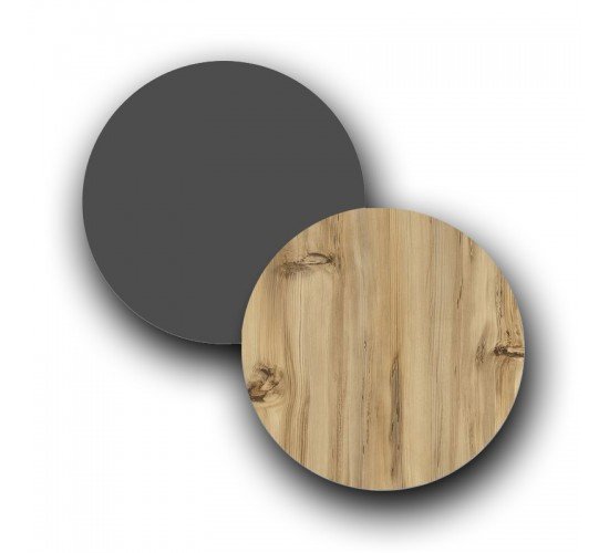 Μπουφές Augusta oak-ανθρακί 160x40x78.5εκ Υλικό: CLIPBOARD WITH MELAMINE COATING - PP 176-000036 Μπουφές Augusta oak-ανθρακί 160x40x78.5εκ Υλικό: CLIPBOARD WITH MELAMINE COATING - PP 176-000036