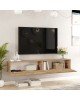 Έπιπλο τηλεόρασης επιτοίχιο Dello sonoma 180x31.6x29.6εκ Υλικό: CLIPBOARD WITH MELAMINE COATING 18mm - MDF 176-000060 Έπιπλο τηλεόρασης επιτοίχιο Dello sonoma 180x31.6x29.6εκ Υλικό: CLIPBOARD WITH MELAMINE COATING 18mm - MDF 176-000060