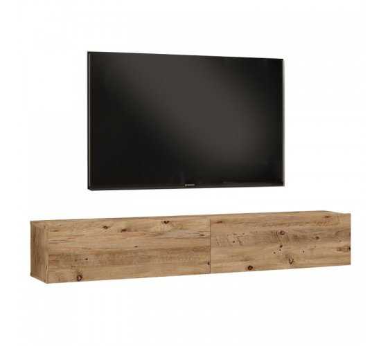 Έπιπλο τηλεόρασης επιτοίχιο Dello sonoma 180x31.6x29.6εκ Υλικό: CLIPBOARD WITH MELAMINE COATING 18mm - MDF 176-000060 Έπιπλο τηλεόρασης επιτοίχιο Dello sonoma 180x31.6x29.6εκ Υλικό: CLIPBOARD WITH MELAMINE COATING 18mm - MDF 176-000060