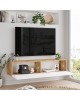 Έπιπλο τηλεόρασης επιτοίχιο Serit λευκό-sonoma 140x31.6x29.6εκ Υλικό: CLIPBOARD WITH MELAMINE COATING 18mm - MDF 176-000062 Έπιπλο τηλεόρασης επιτοίχιο Serit λευκό-sonoma 140x31.6x29.6εκ Υλικό: CLIPBOARD WITH MELAMINE COATING 18mm - MDF 176-000062