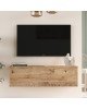 Έπιπλο τηλεόρασης επιτοίχιο Serit sonoma 100x31.6x29.6εκ Υλικό: CLIPBOARD WITH MELAMINE COATING 18mm - MDF 176-000066 Έπιπλο τηλεόρασης επιτοίχιο Serit sonoma 100x31.6x29.6εκ Υλικό: CLIPBOARD WITH MELAMINE COATING 18mm - MDF 176-000066