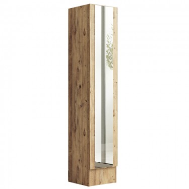 Στήλη Xara oak 35.5x35.5x180εκ Υλικό: CLIPBOARD WITH MELAMINE COATING 18mm - MDF 176-000068