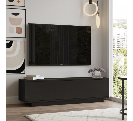 Έπιπλο τηλεόρασης Zoeva wenge 140x.35x38.2εκ Υλικό: CLIPBOARD WITH MELAMINE COATING 18mm - MDF 176-000069 Έπιπλο τηλεόρασης Zoeva wenge 140x.35x38.2εκ Υλικό: CLIPBOARD WITH MELAMINE COATING 18mm - MDF 176-000069