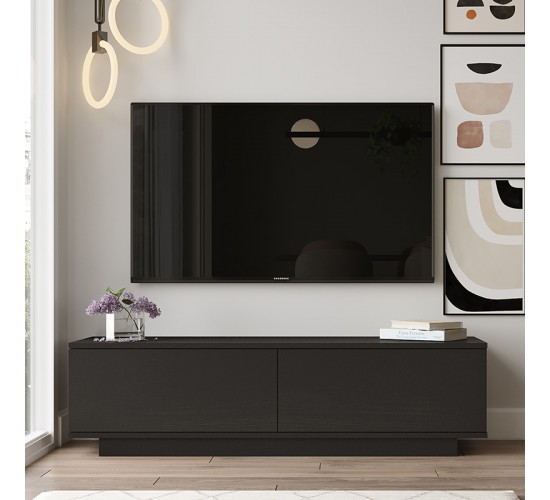 Έπιπλο τηλεόρασης Zoeva wenge 140x.35x38.2εκ Υλικό: CLIPBOARD WITH MELAMINE COATING 18mm - MDF 176-000069 Έπιπλο τηλεόρασης Zoeva wenge 140x.35x38.2εκ Υλικό: CLIPBOARD WITH MELAMINE COATING 18mm - MDF 176-000069