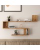 Ραφιέρα τοίχου Belinda sonoma 120x14.5x71.4εκ Υλικό: CLIPBOARD WITH MELAMINE COATING - PP 176-000080 Ραφιέρα τοίχου Belinda sonoma 120x14.5x71.4εκ Υλικό: CLIPBOARD WITH MELAMINE COATING - PP 176-000080