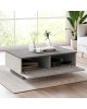 Τραπέζι σαλονιού Thunder ανθρακί antique-γκρι antique 90x60x31.5εκ Υλικό: CLIPBOARD WITH MELAMINE COATING 18mm - MDF - METAL 176-000107 Τραπέζι σαλονιού Thunder ανθρακί antique-γκρι antique 90x60x31.5εκ Υλικό: CLIPBOARD WITH MELAMINE COATING 18mm - MDF - METAL 176-000107