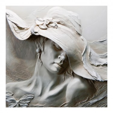 Πίνακας σε καμβά Gracy ψηφιακής εκτύπωσης 50x1.8x50εκ Υλικό: MELAMINE 176-000159