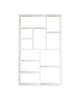 Βιβλιοθήκη Boteca 10θέσεων σε λευκή απόχρωση 75x22x123.6εκ Υλικό: 18mm Melamine Particleboard 176-000202 Βιβλιοθήκη Boteca 10θέσεων σε λευκή απόχρωση 75x22x123.6εκ Υλικό: 18mm Melamine Particleboard 176-000202