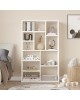 Βιβλιοθήκη Boteca 10θέσεων σε λευκή απόχρωση 75x22x123.6εκ Υλικό: 18mm Melamine Particleboard 176-000202 Βιβλιοθήκη Boteca 10θέσεων σε λευκή απόχρωση 75x22x123.6εκ Υλικό: 18mm Melamine Particleboard 176-000202