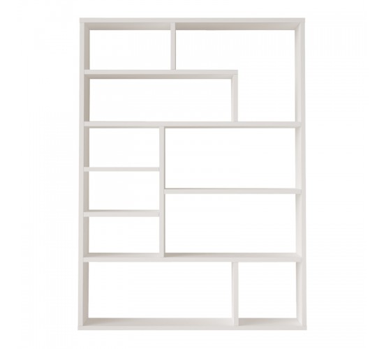 Βιβλιοθήκη Decora σε λευκη απόχρωση 90x22x123.6εκ Υλικό: 18mm Melamine Particleboard 176-000205 Βιβλιοθήκη Decora σε λευκη απόχρωση 90x22x123.6εκ Υλικό: 18mm Melamine Particleboard 176-000205