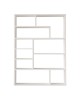 Βιβλιοθήκη Decora σε λευκη απόχρωση 90x22x123.6εκ Υλικό: 18mm Melamine Particleboard 176-000205 Βιβλιοθήκη Decora σε λευκη απόχρωση 90x22x123.6εκ Υλικό: 18mm Melamine Particleboard 176-000205